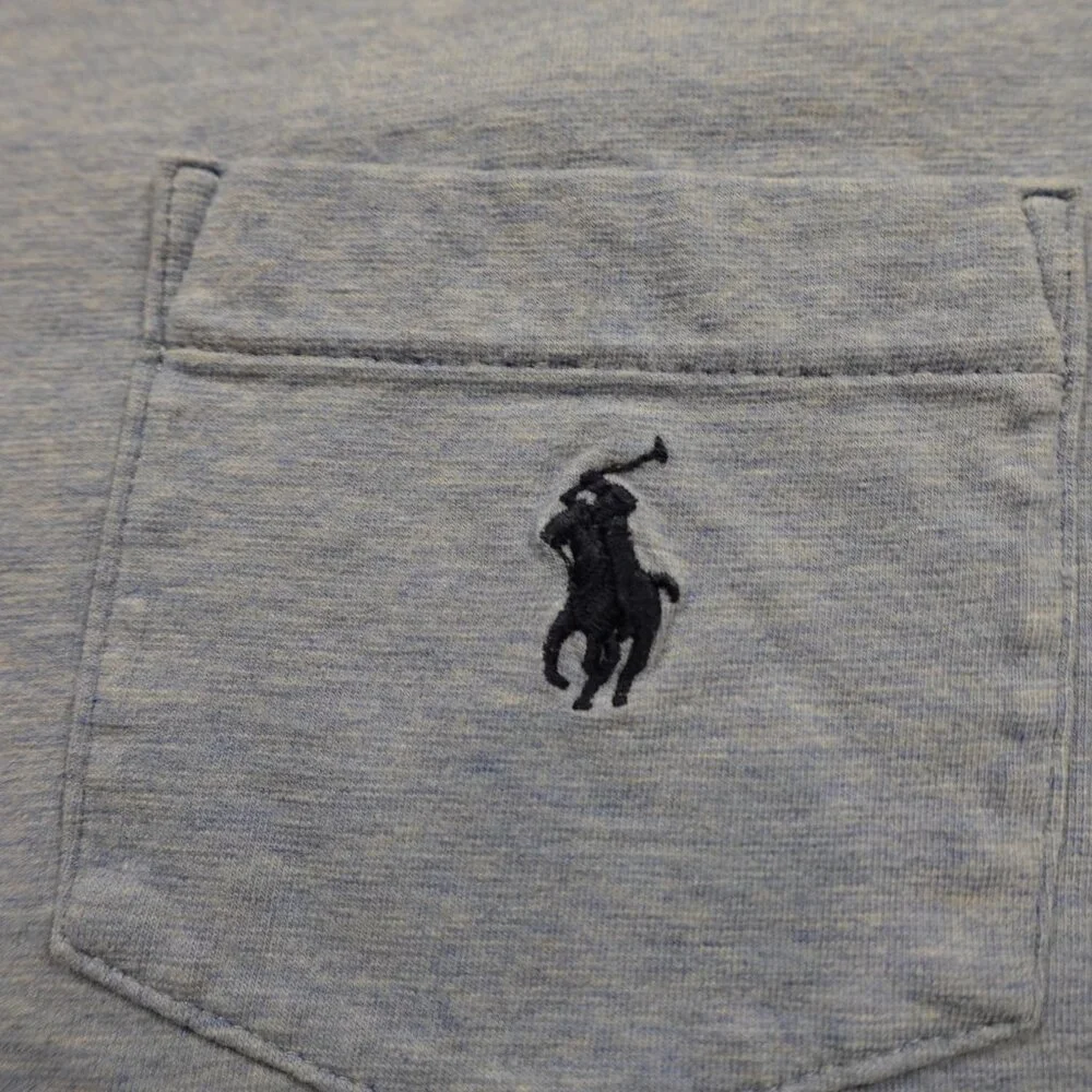 Polo Ralph Lauren cotton undershirt men's extra large heather‎ light blue shirt
